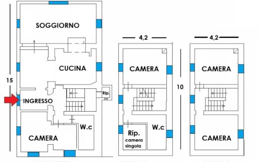 Abetone Villetta Indipendente 5 Camere doppi Servizi
