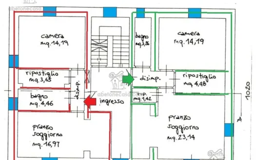 Abetone Comodo alle Piste da Sci Intero Fabbricato